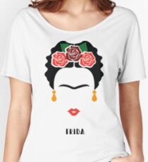 Frida Khalo face Women's Relaxed Fit T-Shirt