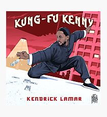 Kung Fu Kenny - ohne weiße Linie Fotodruck