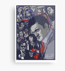 Quentin Tarantino Filmography Metal Print