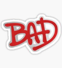 BAD - Michael Jackson Sticker