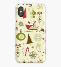 Cartoon Christmas Festive Pattern iPhone Case/Skin