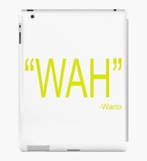 Wah Wario iPad Case/Skin