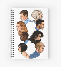 Sense8 Spiral Notebook
