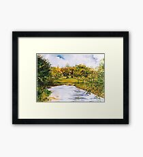Autumn Landscape Framed Print