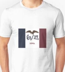 Iowa Flag Unisex T-Shirt