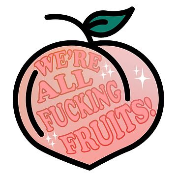 Buy Greta Gill alright Fruits Sticker A League of Online in India 