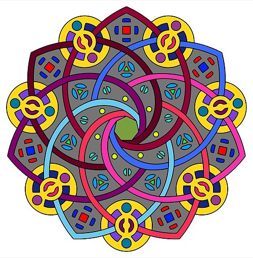 Pattern Mandalas 098 (Style:11)