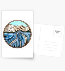 Glacial River Postcards