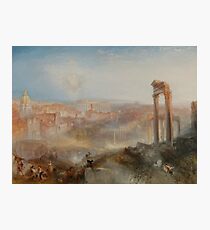 Modern Rome - Campo Vaccino by J.M.W. Turner Photographic Print