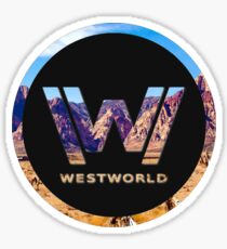 WEST WORLD Sticker