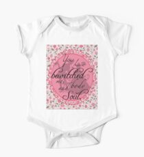 Jane Austen's "Pride & Prejudice" Inspired Victorian Silhouettes One Piece - Short Sleeve