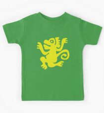 Grüne Affen Kinder T-Shirt