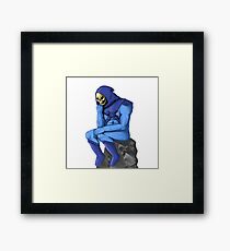 The Skeletor Framed Print