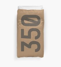 Yeezy Boost 350 Box Illustration Duvet Cover