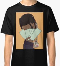 Travis Scott Graphic Art (Orange) Classic T-Shirt