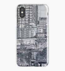 Construction Paper City - view 2 iPhone Case