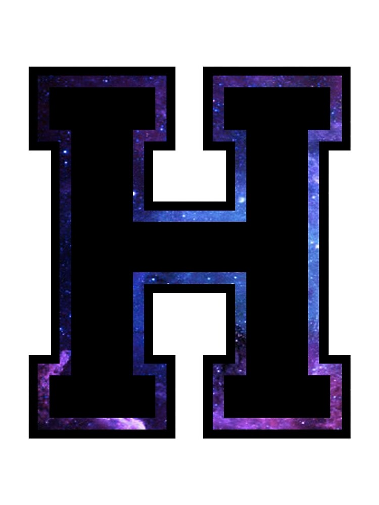 ““H” Varsity Letter” by BohemianDesignz | Redbubble