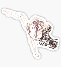 Layout Dancer Digital Drawing Sticker