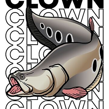 Clown Knife Fish 80's Style Monster Fish Pet Bandana for Sale by