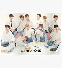 Póster Cartel de perfil de grupo WANNA-ONE (황 미현) ft.