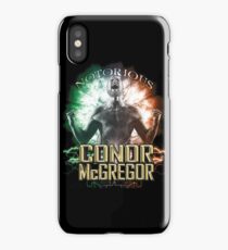 Notorious Conor McGregor energy explosion and rage iPhone Case