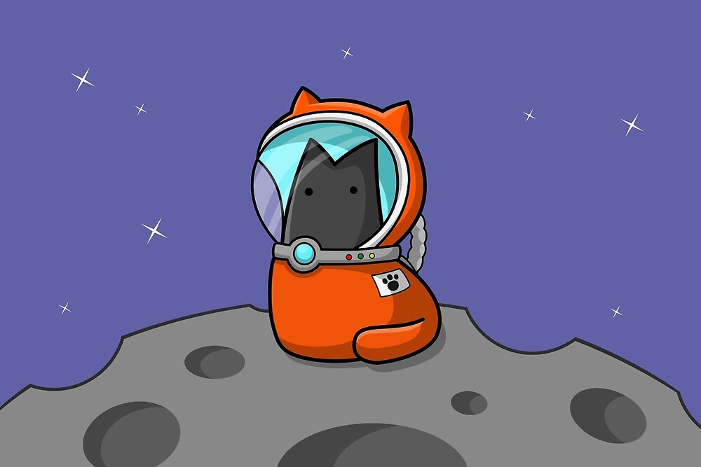 « Space Cat » par Josh Bush
