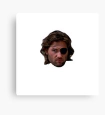 Escape New York - Snake Plissken - Head Canvas Print