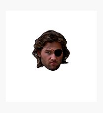 Escape New York - Snake Plissken - Head Photographic Print