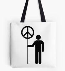MAN OF PEACE Tote Bag