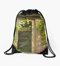 Blossom Garden's Poet's House Drawstring Bag
