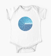 Allmächtiger Ozean Baby Body Kurzarm