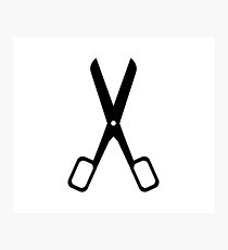 scissors Photographic Print