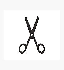scissors Photographic Print