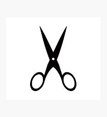 scissors Photographic Print