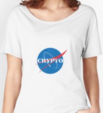 Crypto NASA Women's Relaxed Fit T-Shirt