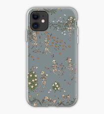 Skeletons with garlands iPhone Case