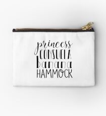 princess consuela banana hammock. Zipper Pouch