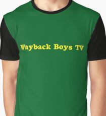 Camiseta gráfica Wayback Boys TV