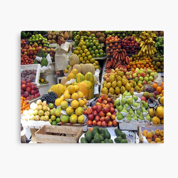 Market Day Canvas Print