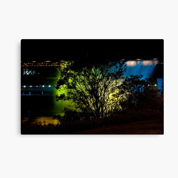 Golden Backdrop Canvas Print