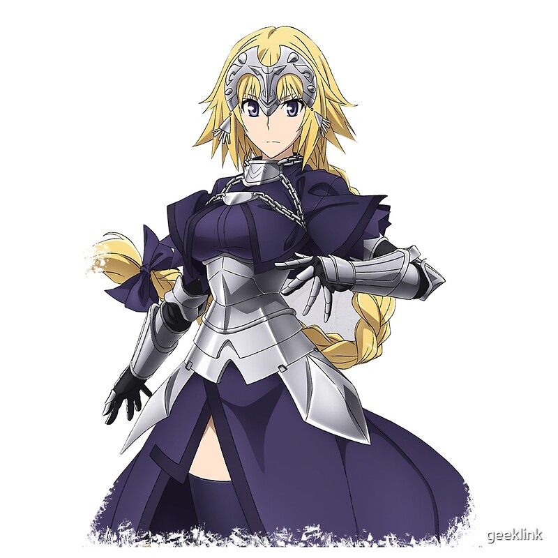 Fate Apocrypha Ruler Jeanne Darc Posters By Geeklink Redbubble 