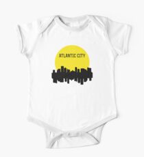 Atlantic City skyline One Piece - Short Sleeve