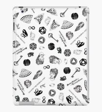 Glambert Tattoos on white iPad Case/Skin