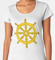 Dharma Wheel Women's Premium T-Shirt