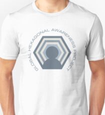 Global Hexagonal Awareness Project (legacy design) Slim Fit T-Shirt