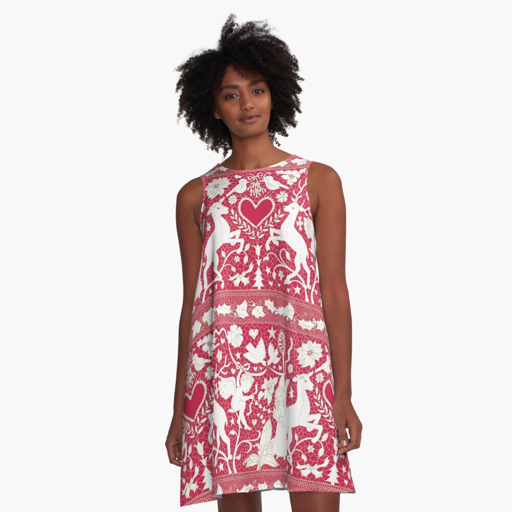 Traditional Christmas Dress for Canadians