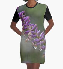 Purple rods Graphic T-Shirt Dress