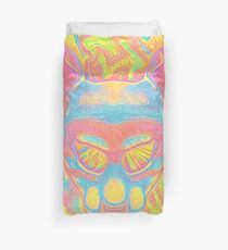 Abstract Mask Duvet Cover