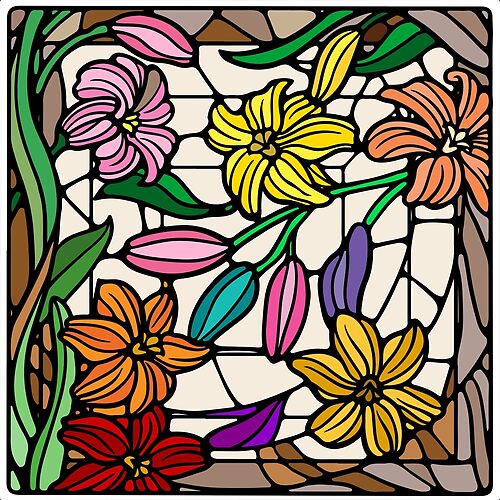 Stained Glass 54 (Style:19)