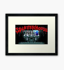 Splatterhouse 3 (Genesis Title Screen) Framed Print